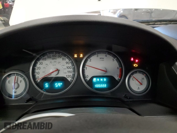 2010 Dodge Grand Caravan Crew with VIN 2D4RN6DX5AR499360, listed as a Copart auction lot 49604025 with 100,222 mi miles and Non Repairable. Bid and sale history available at DreamBid. Image 9.