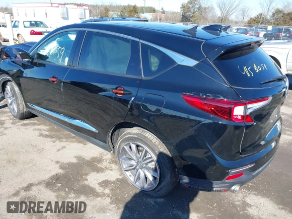 2021 Acura RDX Technology with VIN 5J8TC1H52ML020508, listed as a IAAI auction lot 41581059 with 23,627 mi miles and . Bid and sale history available at DreamBid. Image 3.