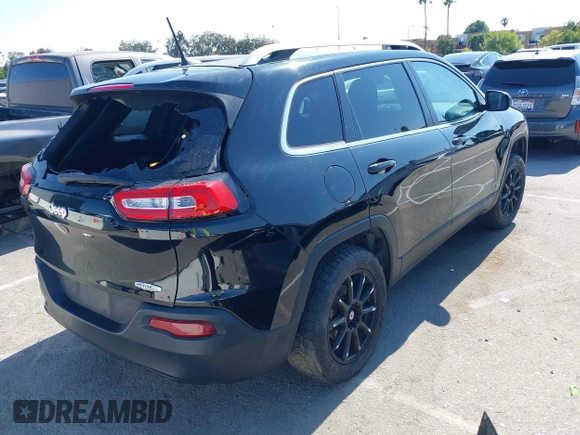 2017 Jeep Cherokee Latitude with VIN 1C4PJLCB9HW577970, listed as a IAAI auction lot 42746241 with 77,295 mi miles and . Bid and sale history available at DreamBid. Image 4.