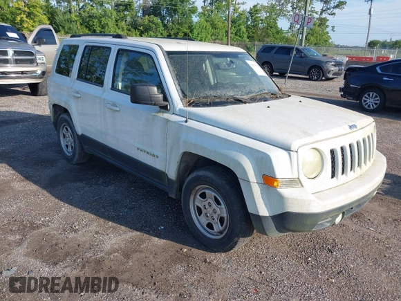 2014 Jeep Patriot Sport z VIN 1C4NJPBA9ED533417, wystawiony jako IAAI lot #42554964 z przebiegiem 144 771 mil mil oraz . Historia ofert i sprzedaży dostępna na DreamBid. Obrazek 1.