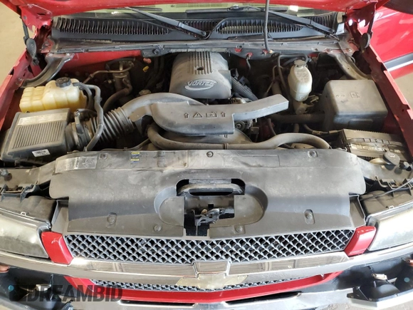 2004 Chevrolet Avalanche Z71 with VIN 3GNEK12T54G295232, listed as a Copart auction lot 59736585 with 210,874 mi miles and Salvage title. Bid and sale history available at DreamBid. Image 11.