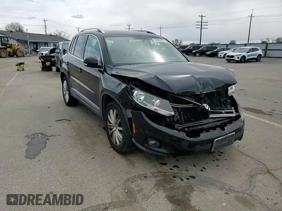 2012 Volkswagen Tiguan SE with VIN WVGAV7AX2CW535869, listed as a Copart auction lot 50589445 with 114,978 mi miles and Salvage Title. Bid and sale history available at DreamBid. Image 12.