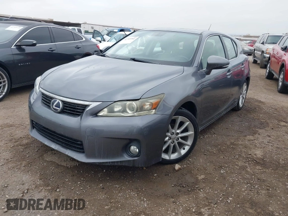 2013 Lexus CT 200h with VIN JTHKD5BH6D2147686, listed as a IAAI auction lot 42795582 with 143,452 mi miles and . Bid and sale history available at DreamBid. Image 2.