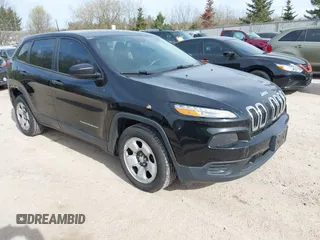 2017 Jeep Cherokee Sport z VIN 1C4PJLAB8HW508528, wystawiony jako IAAI lot #42148894 z przebiegiem 104 646 mil mil oraz . Historia ofert i sprzedaży dostępna na DreamBid. Obrazek 1.