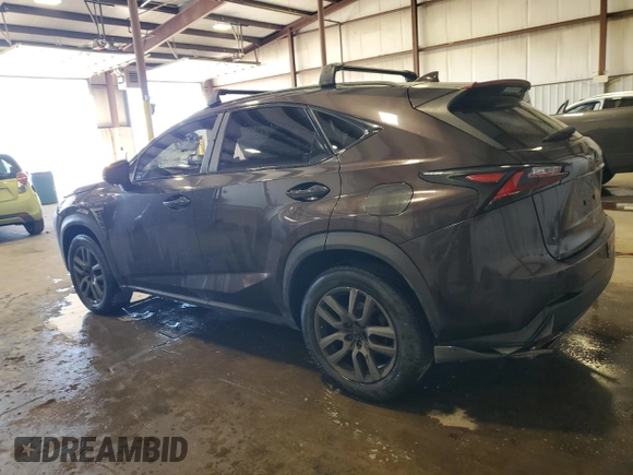 2015 Lexus NX 200t z VIN JTJBARBZ9F2016794, wystawiony jako Copart lot #53819205 z przebiegiem 100 261 mil mil oraz Szkoda całkowita • Salvage title. Historia ofert i sprzedaży dostępna na DreamBid. Obrazek 2.