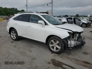 2011 Lexus RX 350 with VIN 2T2BK1BA1BC086776, listed as a Copart auction lot 56932025 with 133,107 mi miles and Clean Title. Bid and sale history available at DreamBid. Image 4.