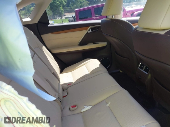 2017 Lexus RX 350 with VIN 2T2BZMCA5HC111845, listed as a IAAI auction lot 42551053 with 64,041 mi miles and . Bid and sale history available at DreamBid. Image 8.