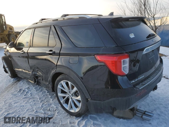 2023 Ford Explorer Platinum with VIN 1FM5K8HC2PGA85482, listed as a Copart auction lot 87927535 with Not provided miles and Salvage title. Bid and sale history available at DreamBid. Image 2.