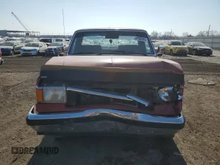1991 Ford F-150 with VIN 1FTDF15Y3MKA83101, listed as a Copart auction lot 47082805 with 79,692 mi miles and Salvage Title. Bid and sale history available at carsss.com. Image 5.