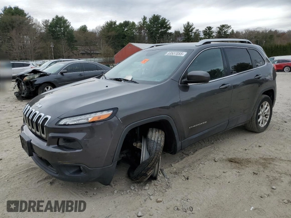 2014 Jeep Cherokee Latitude with VIN 1C4PJLCB4EW323899, listed as a Copart auction lot 53537055 with 86,932 mi miles and Clean Title. Bid and sale history available at carsss.com. Image 1.