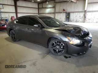 2014 Nissan Maxima SV z VIN 1N4AA5AP9EC478102, wystawiony jako Copart lot #52413845 z przebiegiem 104 615 mil mil oraz Szkoda całkowita • Salvage title. Historia ofert i sprzedaży dostępna na DreamBid. Obrazek 4.
