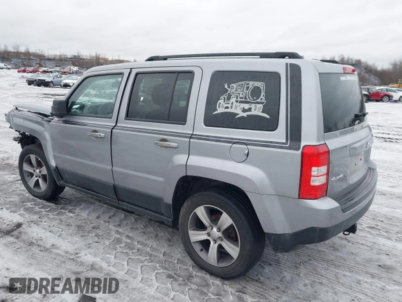 2017 Jeep Patriot High Altitude with VIN 1C4NJRFB8HD174113, listed as a IAAI auction lot 41527386 with 80,854 mi miles and . Bid and sale history available at DreamBid. Image 3.