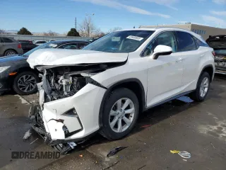 2017 Lexus RX with VIN 2T2ZZMCA2HC061727, listed as a Copart auction lot 43400855 with 97,696 mi miles and Salvage Title. Bid and sale history available at carsss.com. Image 1.