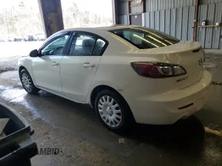 2013 Mazda Mazda3 i Sport with VIN JM1BL1UP4D1832079, listed as a Copart auction lot 52438495 with 124,675 mi miles and Salvage Title. Bid and sale history available at carsss.com. Image 2.