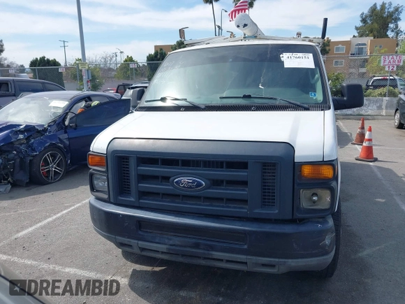 2012 Ford Econoline Cargo Commercial with VIN 1FTNE1EW5CDA10420, listed as a IAAI auction lot 41760151 with 248,358 mi miles and . Bid and sale history available at carsss.com. Image 13.