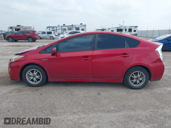 2011 Toyota Prius I with VIN JTDKN3DUXB1408074, listed as a IAAI auction lot 41941617 with 240,504 mi miles. Bid and sale history available at carsss.com. Image 14.