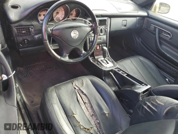 2001 Mercedes-Benz SLK 230/320 with VIN WDBKK65F61F210893, listed as a Copart auction lot 51276665 with Not provided miles and Salvage title. Bid and sale history available at DreamBid. Image 8.
