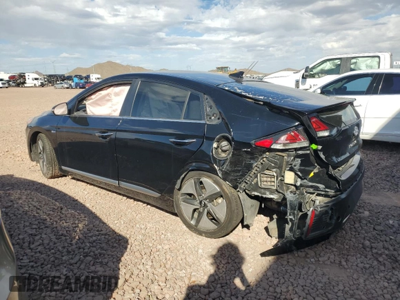 2020 Hyundai Ioniq Limited with VIN KMHC05LC2LU240451, listed as a Copart auction lot 47824335 with 89,633 mi miles and Salvage Title. Bid and sale history available at DreamBid. Image 2.