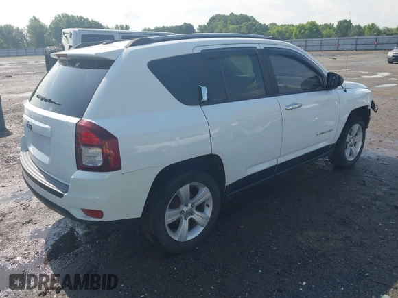 2016 Jeep Compass Sport with VIN 1C4NJCBA2GD743143, listed as a IAAI auction lot 42543350 with 131,038 mi miles and . Bid and sale history available at DreamBid. Image 4.
