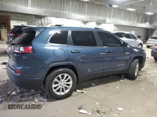 2019 Jeep Cherokee Latitude with VIN 1C4PJMCB2KD484202, listed as a Copart auction lot 51610175 with 44,299 mi miles and Salvage Title. Bid and sale history available at carsss.com. Image 3.