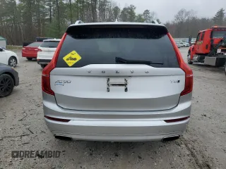 2016 Volvo XC90 Momentum with VIN YV4102XKXG1074017, listed as a Copart auction lot 52140495 with 96,009 mi miles and Salvage Title. Bid and sale history available at carsss.com. Image 6.