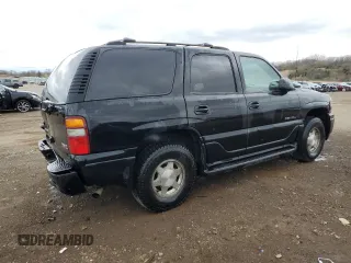 2003 GMC Yukon Denali z VIN 1GKEK63U43J263449, wystawiony jako Copart lot #53848345 z przebiegiem 144 280 mil mil oraz Szkody całkowita. Historia ofert i sprzedaży dostępna na DreamBid. Obrazek 3.
