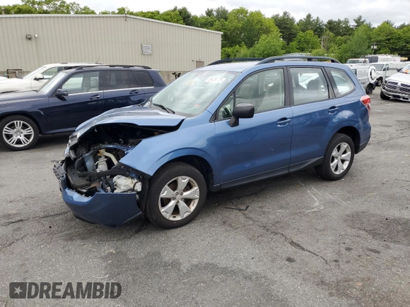 2015 Subaru Forester 2.5i with VIN JF2SJABC6FH549071, listed as a Copart auction lot 58426775 with 129,475 mi miles and Salvage title. Bid and sale history available at DreamBid. Image 1.