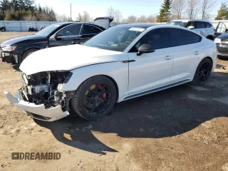2019 Audi RS 5 Sportback z VIN WUACWCF50KA903524, wystawiony jako Copart lot #48050974 z przebiegiem 38 605 mil mil oraz . Historia ofert i sprzedaży dostępna na DreamBid. Obrazek 1.