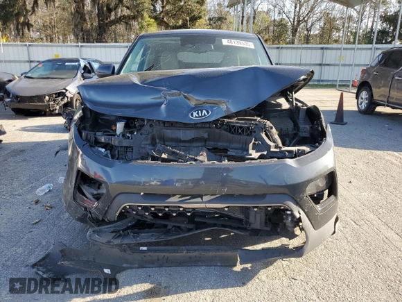 2021 Kia Soul EX with VIN KNDJ33AU6M7776628, listed as a Copart auction lot 48139535 with 71,658 mi miles and Salvage Title. Bid and sale history available at carsss.com. Image 5.