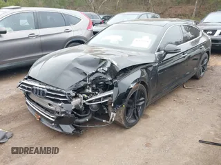2019 Audi A5 Sportback Premium with VIN WAUANCF50KA054404, listed as a IAAI auction lot 41497979 with 90,736 mi miles. Bid and sale history available at carsss.com. Image 17.