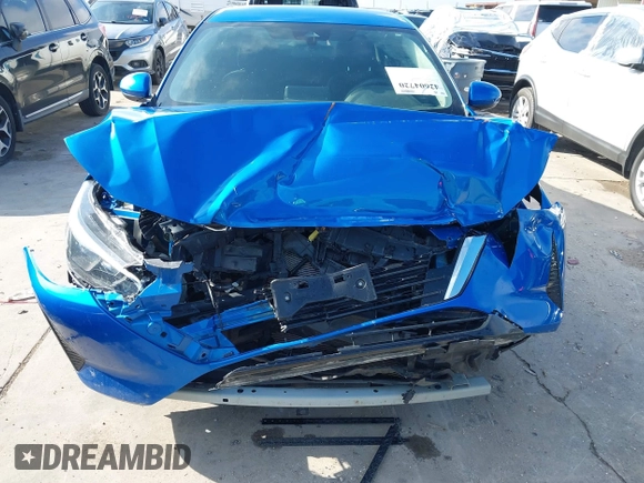 2024 Nissan Sentra SV with VIN 3N1AB8CV4RY272268, listed as a IAAI auction lot 42604720 with 26,422 mi miles and . Bid and sale history available at DreamBid. Image 6.