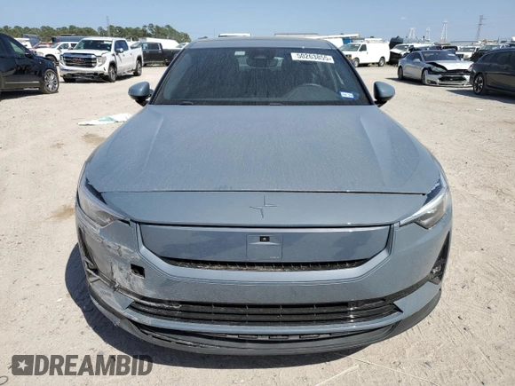 2024 Polestar 2 with VIN YSMFD3KA0RL211074, listed as a Copart auction lot 50263855 with 13,814 mi miles and Salvage Title. Bid and sale history available at carsss.com. Image 5.