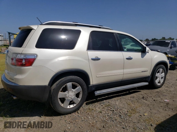 2008 GMC Acadia SLT2 with VIN 1GKEV33738J284784, listed as a Copart auction lot 54266755 with Not Provided miles and Clean Title. Bid and sale history available at DreamBid. Image 3.
