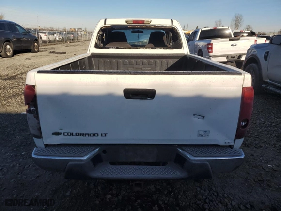 2007 Chevrolet Colorado LT w/1LT with VIN 1GCCS19E178254985, listed as a Copart auction lot 88809685 with 124,596 mi miles and Salvage Title. Bid and sale history available at carsss.com. Image 6.