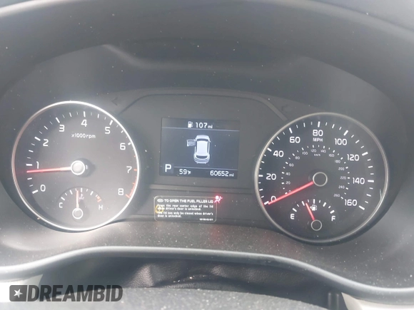 2020 Kia Sportage EX with VIN KNDPN3AC9L7775192, listed as a IAAI auction lot 41020011 with 60,652 mi miles and . Bid and sale history available at DreamBid. Image 7.