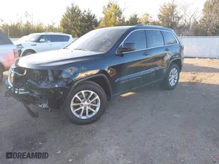 2021 Jeep Grand Cherokee Laredo X with VIN 1C4RJEAG9MC511837, listed as a IAAI auction lot 41386461 with 52,184 mi miles. Bid and sale history available at carsss.com. Image 17.