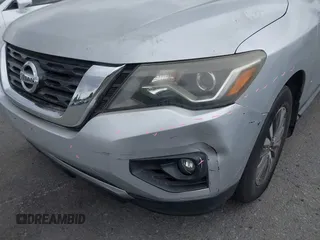 2018 Nissan Pathfinder SL with VIN 5N1DR2MN3JC674373, listed as a IAAI auction lot 41699281 with 56,254 mi miles. Bid and sale history available at carsss.com. Image 6.