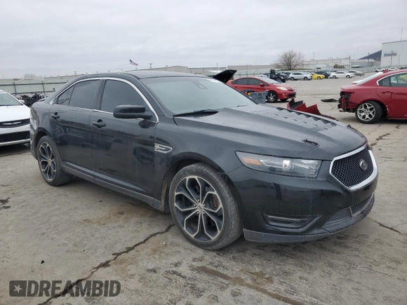 2014 Ford Taurus SHO with VIN 1FAHP2KT4EG116744, listed as a Copart auction lot 44947915 with 138,757 mi miles and Clean Title. Bid and sale history available at carsss.com. Image 4.