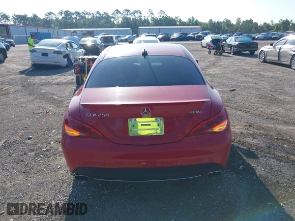 2015 Mercedes-Benz CLA 250 with VIN WDDSJ4GB3FN177437, listed as a IAAI auction lot 42481056 with 93,473 mi miles and . Bid and sale history available at DreamBid. Image 15.