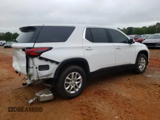 2023 Chevrolet Traverse LS with VIN 1GNEVLKW8PJ238474, listed as a Copart auction lot 85952264 with 28,038 mi miles and Salvage Title. Bid and sale history available at carsss.com. Image 3.