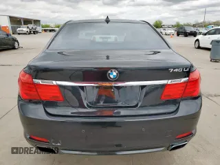 2012 BMW 7 Series 740Li with VIN WBAKB4C57CC575794, listed as a Copart auction lot 49347395 with 189,697 mi miles and Clean title. Bid and sale history available at DreamBid. Image 6.