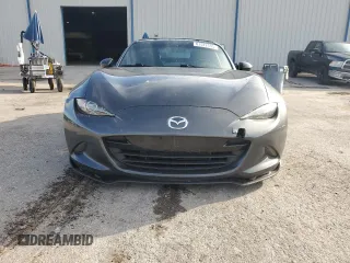 2017 Mazda MX-5 Miata Club with VIN JM1NDAL78H0109701, listed as a Copart auction lot 61522595 with 100,825 mi miles and Salvage title. Bid and sale history available at DreamBid. Image 5.