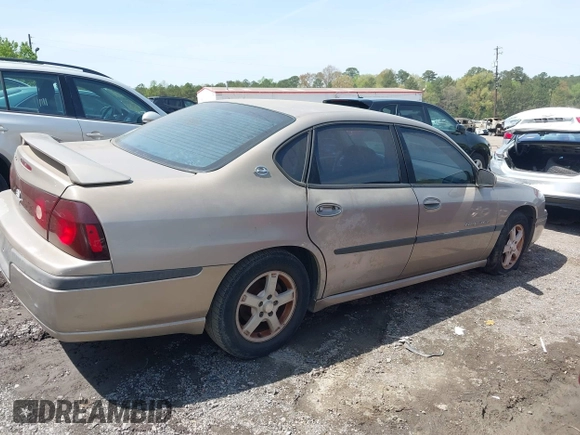 2003 Chevrolet Impala LS z VIN 2G1WH52K439204544, wystawiony jako IAAI lot #41930671 z przebiegiem 252 014 mil mil oraz . Historia ofert i sprzedaży dostępna na DreamBid. Obrazek 6.