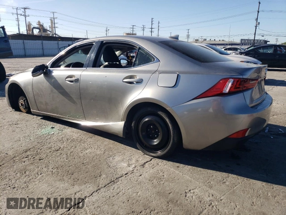 2015 Lexus IS 250 with VIN JTHBF1D28F5074303, listed as a Copart auction lot 46207705 with 101,745 mi miles and Salvage Title. Bid and sale history available at DreamBid. Image 2.