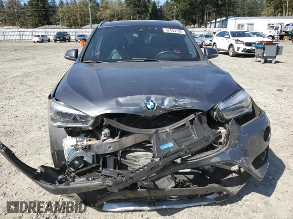 2016 BMW X1 xDrive28i with VIN WBXHT3C39GP882906, listed as a Copart auction lot 52409705 with 57,019 mi miles and Salvage Title. Bid and sale history available at carsss.com. Image 5.