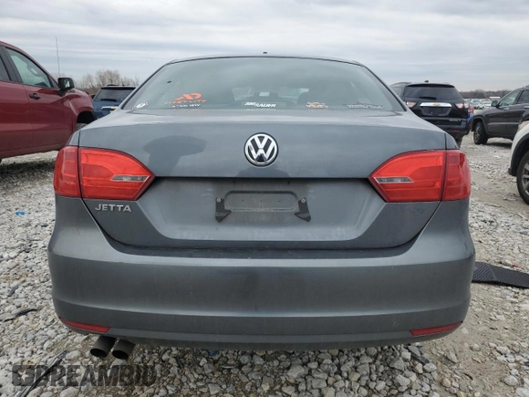 2014 Volkswagen Jetta Sedan S with VIN 3VW2K7AJ6EM323103, listed as a Copart auction lot 50752035 with 132,650 mi miles and Clean Title. Bid and sale history available at carsss.com. Image 6.