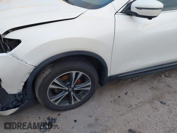 2017 Nissan Rogue SV with VIN 5N1AT2MV8HC825481, listed as a IAAI auction lot 41242184 with 102,727 mi miles. Bid and sale history available at carsss.com. Image 6.