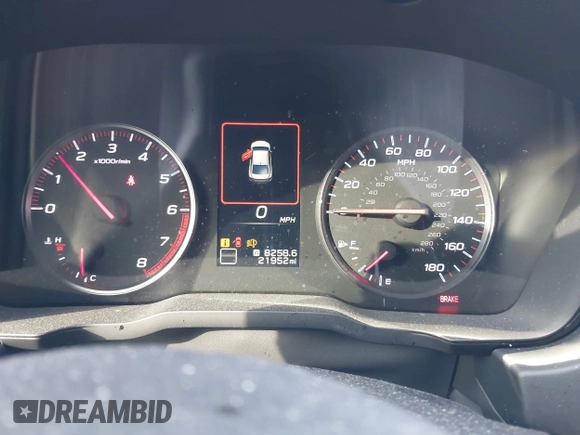 2023 Subaru WRX Premium with VIN JF1VBAF63P9803317, listed as a IAAI auction lot 41922552 with 21,952 mi miles and . Bid and sale history available at DreamBid. Image 7.