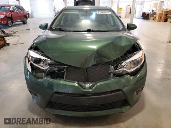 2016 Toyota Corolla L with VIN 2T1BURHE1GC603802, listed as a Copart auction lot 63746475 with 91,198 mi miles and Non repairable. Bid and sale history available at DreamBid. Image 5.