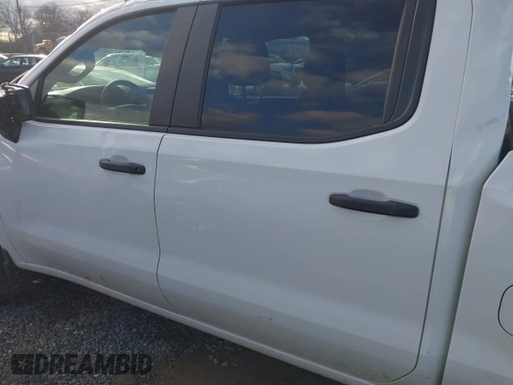 2022 Chevrolet Silverado 1500 Custom with VIN 1GCPDBEKXNZ599159, listed as a IAAI auction lot 41136493 with 23,412 mi miles. Bid and sale history available at carsss.com. Image 14.